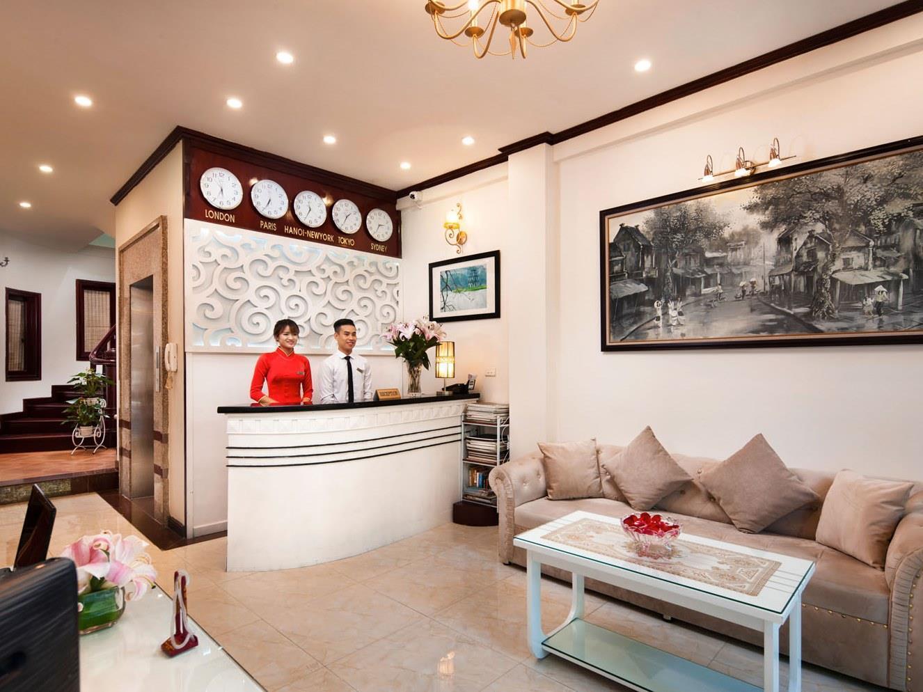 โรงแรมฮานอยโกลเดนมูน ภายนอก รูปภาพ