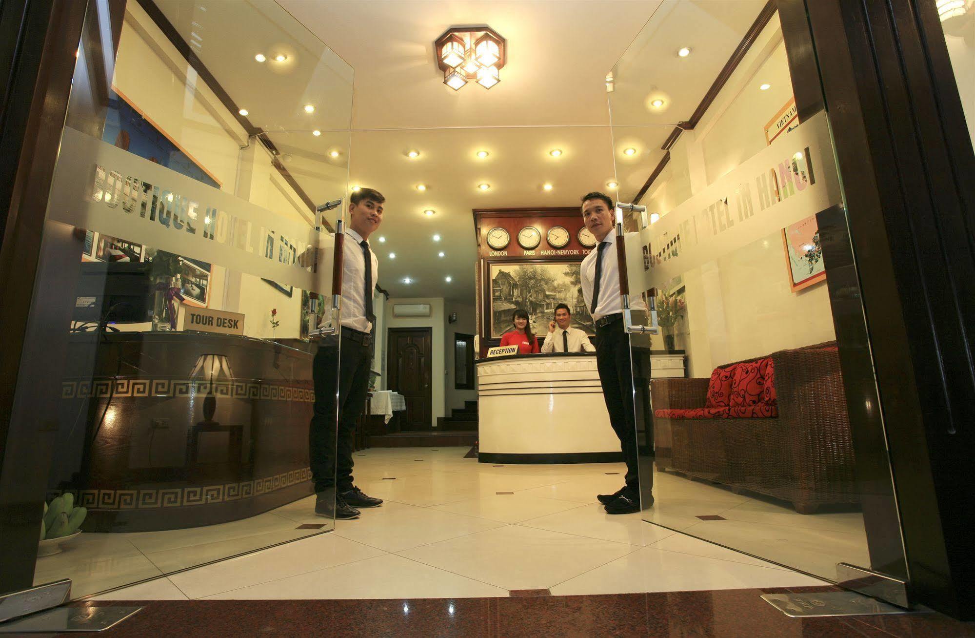 โรงแรมฮานอยโกลเดนมูน ภายนอก รูปภาพ
